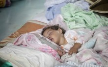 Deslizamentos no Rio deixam muitas crianças órfãs