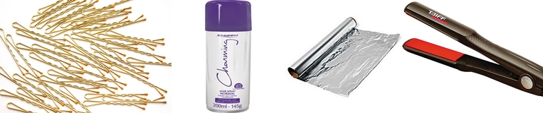 Como Fazer Cachos no Cabelo com a Chapinha, Papel Alumínio e Grampos