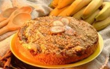 Torta de Banana Light da Globo Receita Fácil de Fazer