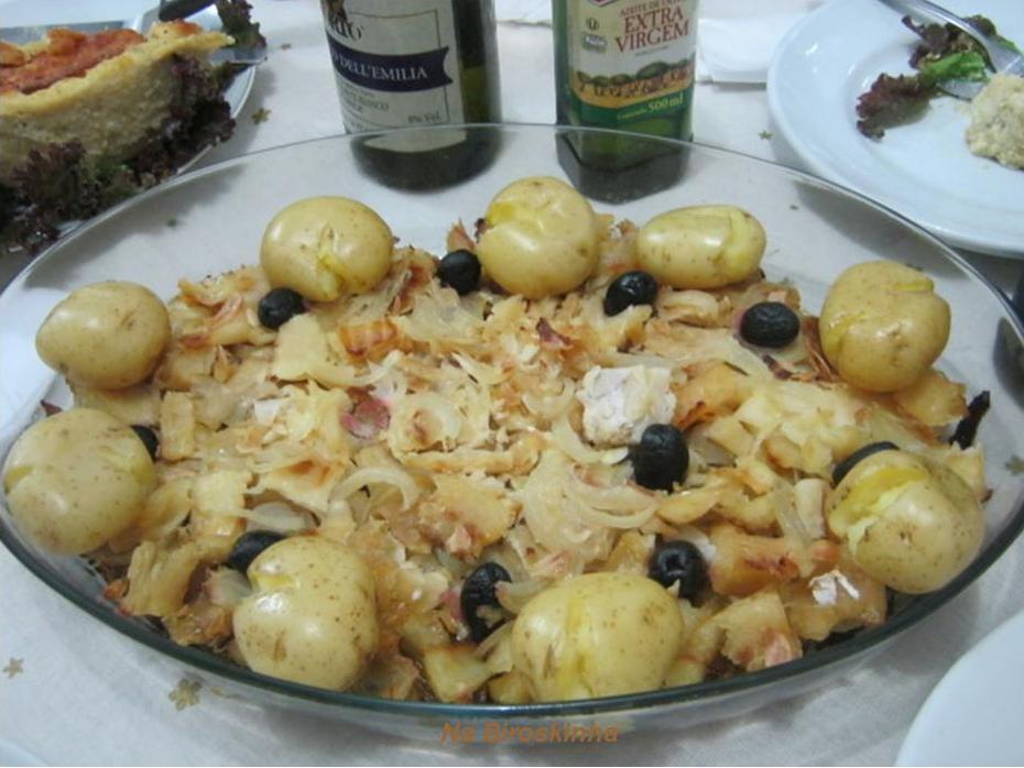 Bacalhau Assado com Batatas ao Murro