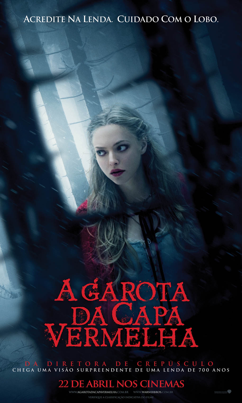 A Garota da Capa Vermelha – Resenha, Trailer, Imagens do Filme de Lobo