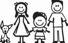 Melhores Adesivos da Família Feliz – Modelos Lindos e Engraçados, Veja