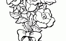 Lindos Desenhos de Flores para Colorir – Rosas, Tulipas e Margaridas