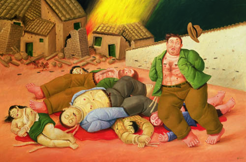 Fernando Botero, Pintor Colombiano de formas gordas e de Boca Fechada