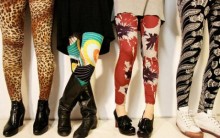 Leggings Estampadas Moda 2011: Lindos Modelos, Estampas para o Inverno