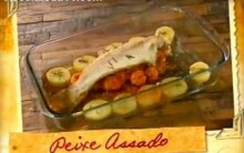 Alexandre Borges faz receita de sanduíche de peixe no Programa Estrelas