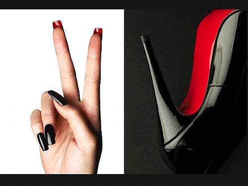 Unhas Christian Louboutin – Confira o Passo-a-Passo e Arrase, Bicolor