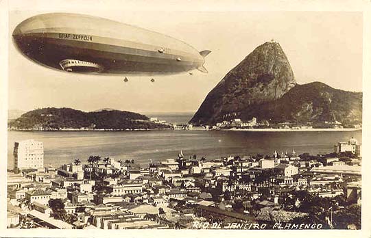 Zappelin, o Dirigível LZ-127 Corta o Céu do Rio de Janeiro em 1926