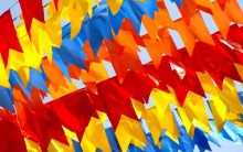 Como Fazer Bandeirinhas para Festa Junina – Moldes e Passo-a-passo