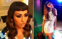 Sabrina Sato Surpreende com Franja no Meio da Testa – Estilo Pin Up