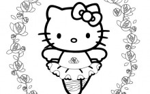 Desenhos para Colorir da Hello Kitty – Lindos Modelos para Imprimir
