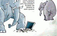 Charges Engraçadas sobre Tecnologia – Imagens Divertidas para Rir