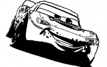 Desenhos para Colorir do Filme Carros 2: McQueen, Sally, Tom e mais
