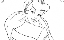Lindos Desenhos para Colorir da Cinderela: Melhores Imagens, Princesa