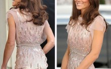 Duqueza de Cambridge Chama a Atenção com Lindo Vestido Rosa e Magreza