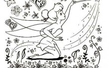 Desenhos da Sininho para Colorir – Melhores Imagens, Imprimir e Pintar