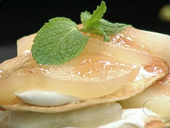 Receita de Torre de Maçã com Creme da Ana Maria Braga Passo a Passo