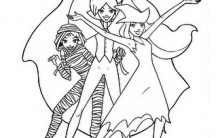 Melhores Desenhos para Colorir Três Espiãs Demais: Sam, Clover e Alex