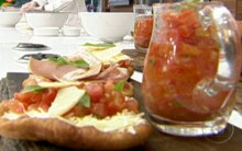 Receita de Bruschetta de Férias Passo a Passo na Ana Maria Braga