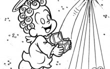 Desenhos para Colorir de Anjos: Imprima e Pinte. Confira Aqui!