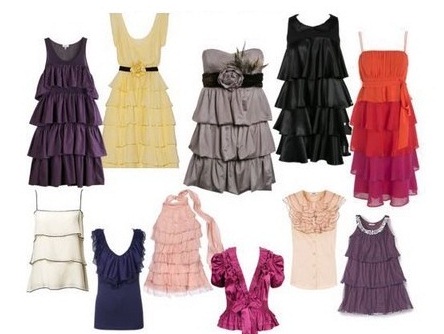 Roupas com Babados: Vestidos, Saias e Blusas, Tipo de Corpo como Usar