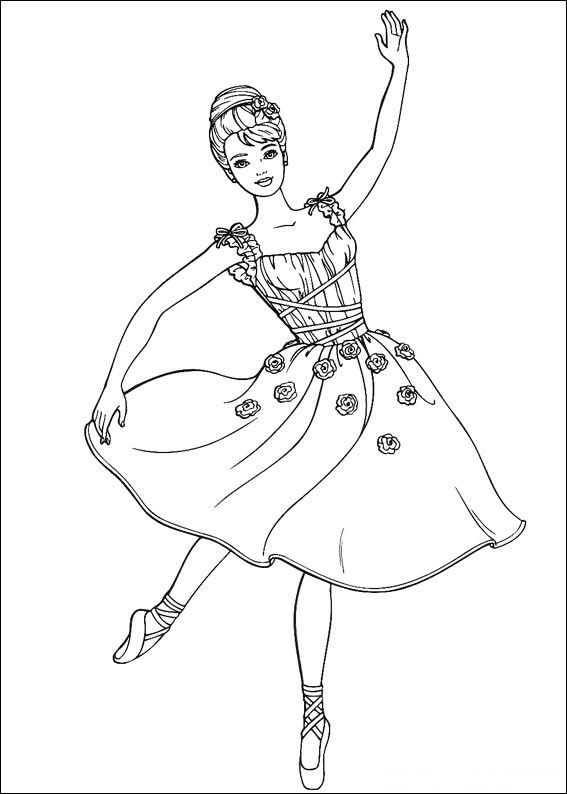 Desenhos para Colorir de Bailarinhas: Imprima e Pinte. Confira Aqui!