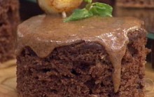 Receita de Bolo de Banana e Chocolate da Ana Maria Braga