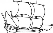 Desenhos de Navios e Barcos para Colorir: Tudo para Imprimir e Pintar