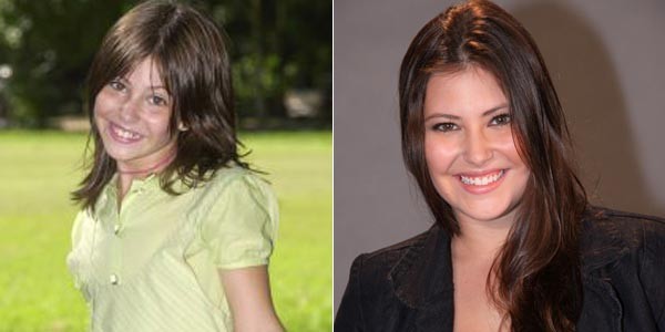 Antes e Depois de Atrizes Mirins: Marina, Debby, Bruna, Isabelle, Foto