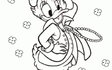Lindos Desenhos para Colorir da Margarida da Disney, só Imprimir