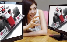 LG Lança DX2000: Monitor tem Tecnologia 3D sem Óculos Especial, Fotos