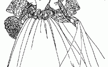 Desenhos para Colorir de Noivas: para Imprimir e Pintar. Confira!