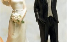 Noivos de Biscuit, Bolo de Casamento: Fotos de Noivinhos Engraçados