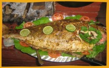 Receita de Peixe Assado com Farofa Passo a Passo-Saudável e Nutritivo