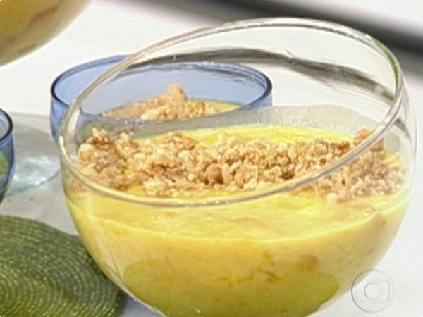 Receita Crocante de Chocolate e Manga da Ana Maria Braga Passo a Passo