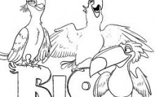 Desenhos para Colorir do Filme Rio: Imprima e Pinte com Capricho!