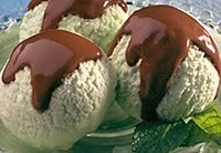 Sorvete de Menta com Molho de Chocolate Passo a Passo- Confira Receita