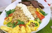 Receita Baião de Dois da Maria Cezaria de Cordel Encantado no Mais Você
