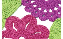 Gráfico de Lindo e Romântico Caminho de Mesa com Flores em Crochê Filé