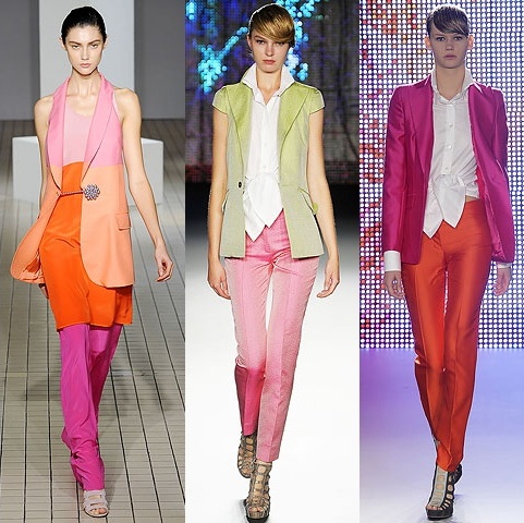 Moda Color Block 2012: Como se Vestir num Estilo Blocking, Modelos