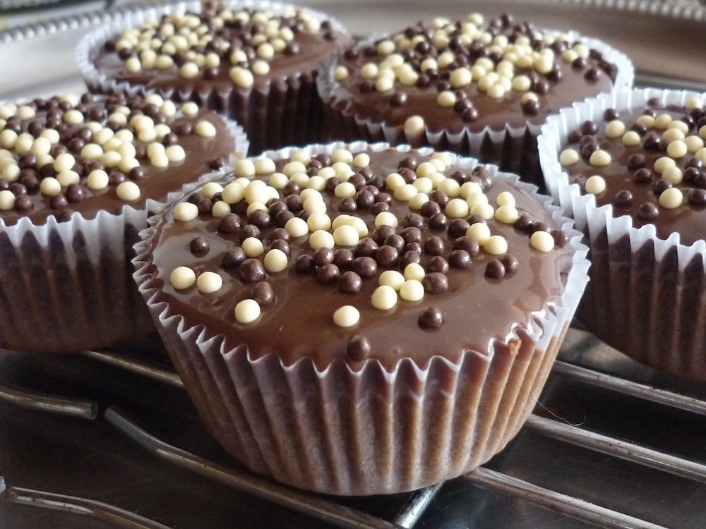 Receita Cupcake de Chocolate com Coco da Ana Maria Braga