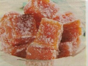 Receita de Doce de Abóbora Cristalizada, Figo, Mamão Cristalizado Passo a Passo