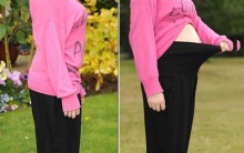 Kerri Dowdswell, a Mulher que fica “Grávida” assim que Come, Barriga