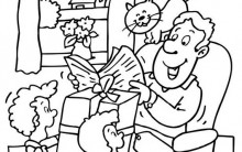 Desenhos para Colorir Dia Dos Pais: para Imprimir e Pintar com Carinho