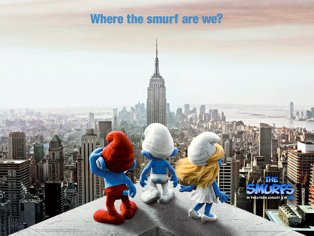 Papel de Parede dos Smurfs Filme: Imagens para Baixar, Download Fácil