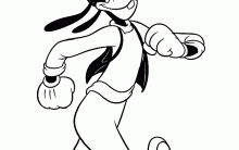 Desenhos para Colorir do Pateta: Melhores Imagens pra Imprimir, Pintar