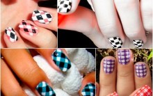 Como Fazer Unhas Xadrez – Passo a passo, Fotos, Modelos, Cores e Dicas