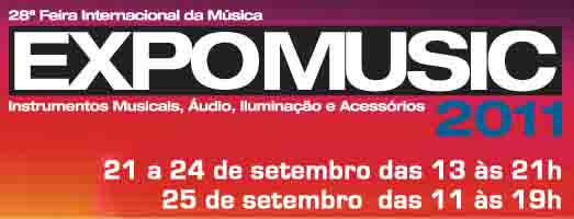 Expomusic – Feira do Setor Musical no Expo Center Norte – São Paulo