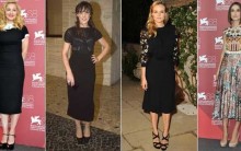 Moda Comprimento Midi Como Usar Vestido Saia, Modelos das Famosas