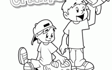 Desenhos para Colorir do Dia das Crianças: Imagens, Imprimir e Pintar